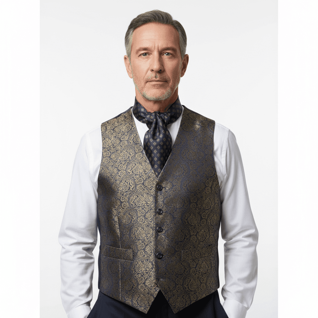 Seda Jacquard para Gravataria